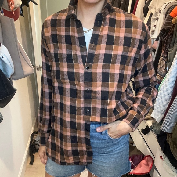 Madewell plaid button up - Picture 1 of 4